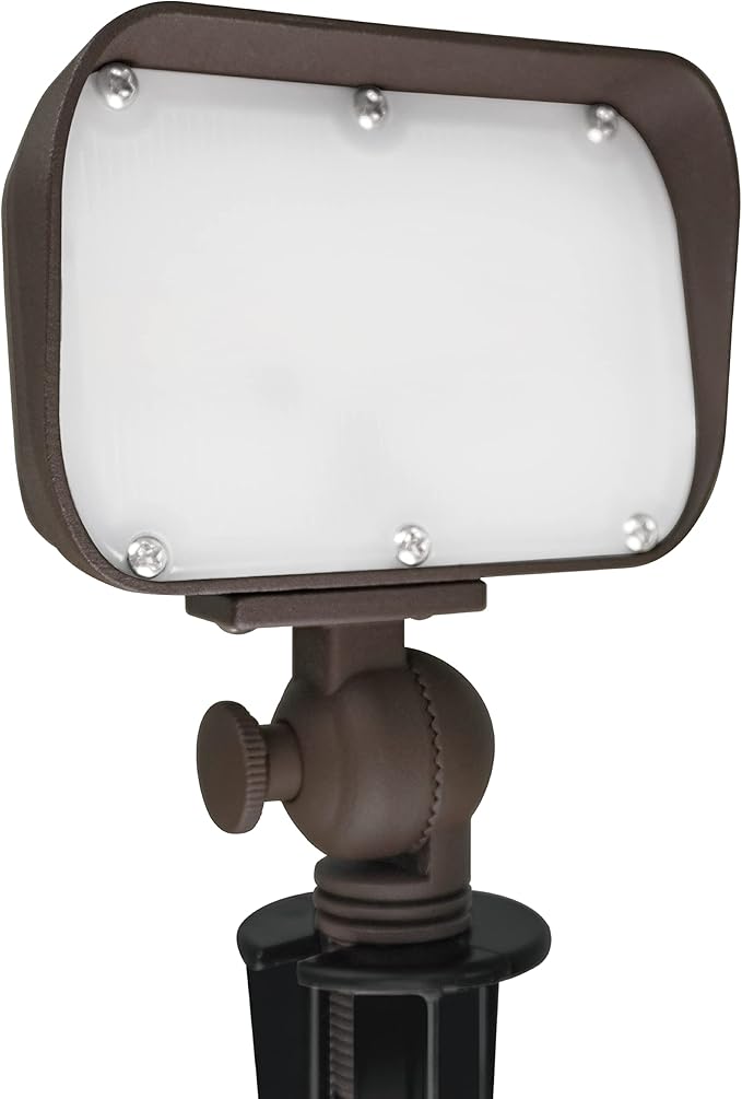 GKOLED 7W LED Outdoor Flood Light, Low Voltage Landscape Lighting, Waterproof by GKOLED