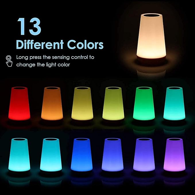 Touch Night Light for Kids: Dimmable LED Nursery Lamp for Baby - Image 4