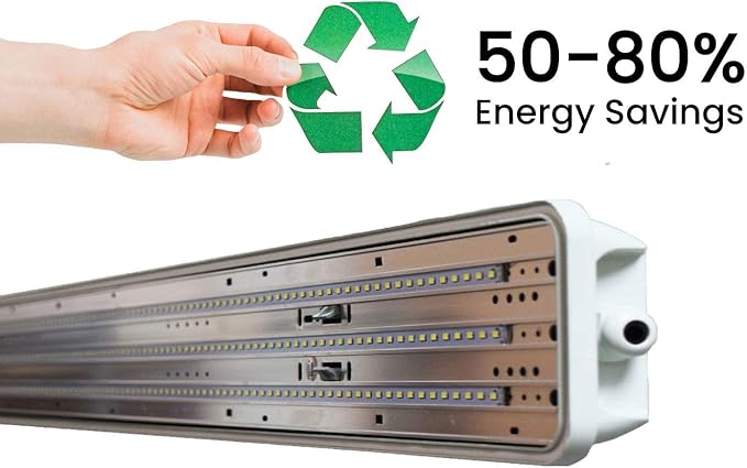 Orilis 4 FT 4500K 72W LED Vapor Tight Lights | Commercial Indoor/Outdoor - Image 5