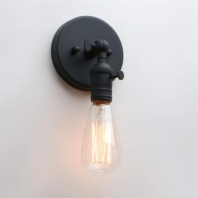 PERMO Minimalist Single Sconces Socket 1- Light Wall Sconce Lighting - Image 3