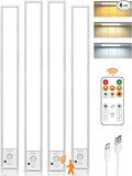 Under Cabinet Lights, 80 LED Motion Sensor Light Indoor, 4000mAh USB by Unknown