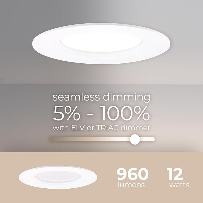 Just Screw Me in 6in LED Recessed Retrofit Light - Image 4