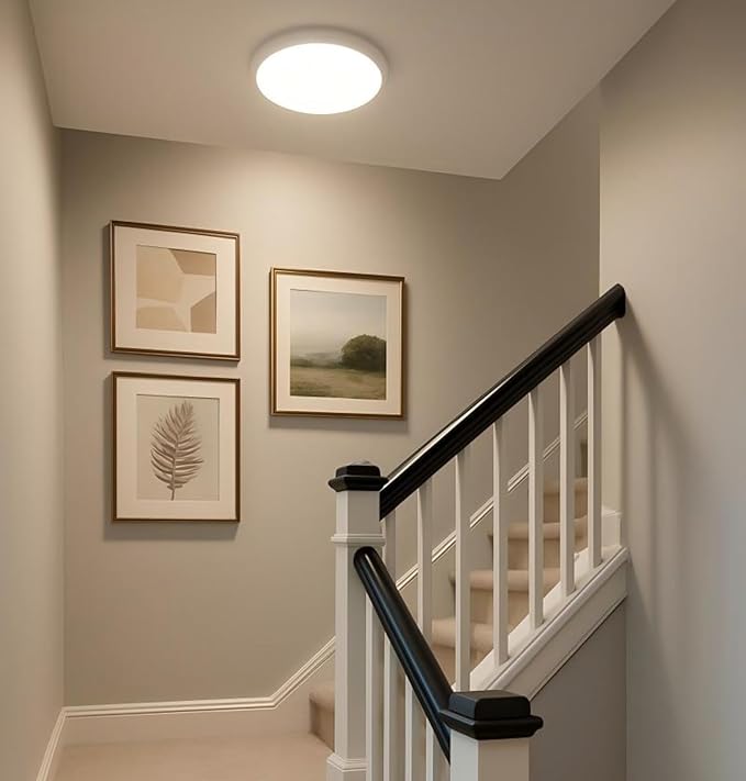 Flush Mount LED Ceiling Light Wired, 9 Inch 18W, 5 CCT 2700/3000/3500/4000/5000K - Image 8