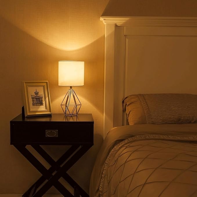 COTULIN Gold Small Table Lamp Set of 2, Modern Bedside Nightstand Lamps - Image 7