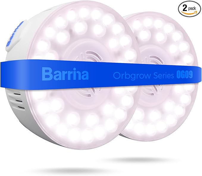 Barrina Orbgrow OG09 Puck LED Grow Light, Plant Lights by Barrina