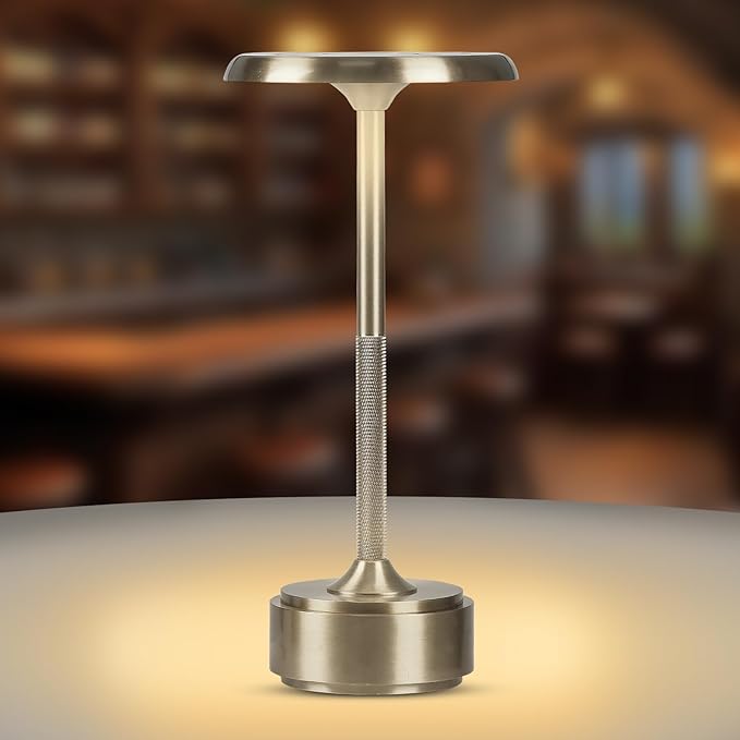 5200mAh Rechargeable Cordless LED Table Lamps Touch Sensor Light, 3-Levels by HAPYGIFashionLights