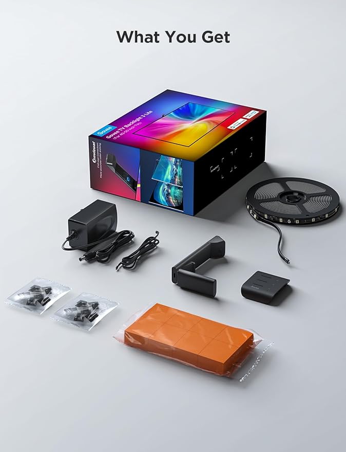 Govee TV Backlight 3 Lite with Fish-Eye Correction Function Sync to 40-50 Inch - Image 8