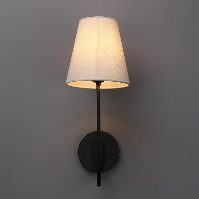 PERMO Matte Black Wall Sconce - Image 3