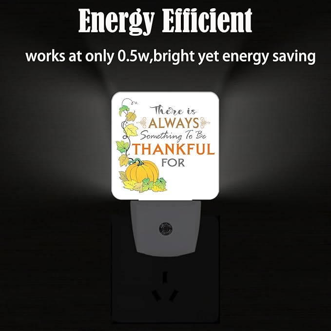 Be Thankful Night Light, Plug Into Wall - Image 4