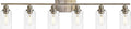 MELUCEE Modern Bathroom Vanity Light Fixtures 6-Light Brushed Nickel by MELUCEE
