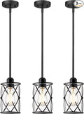 Glass Pendant Lights Kitchen Island 3 Pack, Modern Mini Hanging Light by Osimir