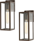 Bestshared Outdoor Wall Lantern, Anti-Rust Outdoor Wall Sconce Light Fixtures by bestshared