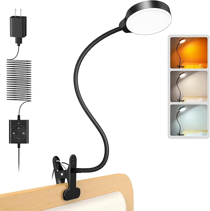 Glocusent 5W 36 LED Reading Clip on Light by GLOCUSENT