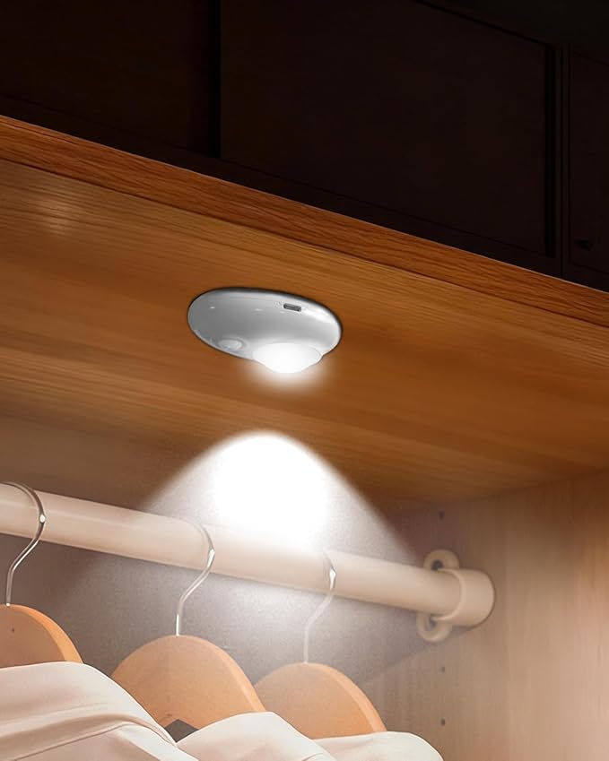 Stair Lights Indoor, 3 Color Rechargeable Night Light, Wireless Motion Sensor - Image 5