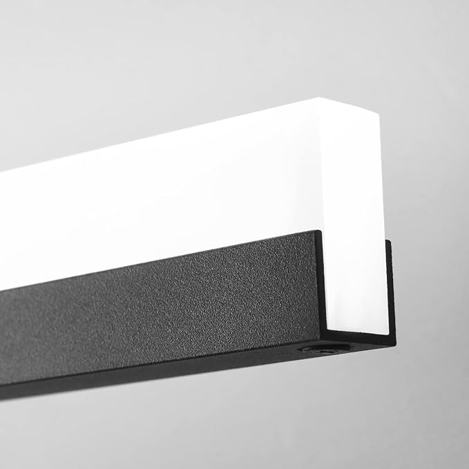 PRESDE LED Bathroom Vanity Light Modern Black 24 Inch LED Wall Lighting Fixture - Image 7