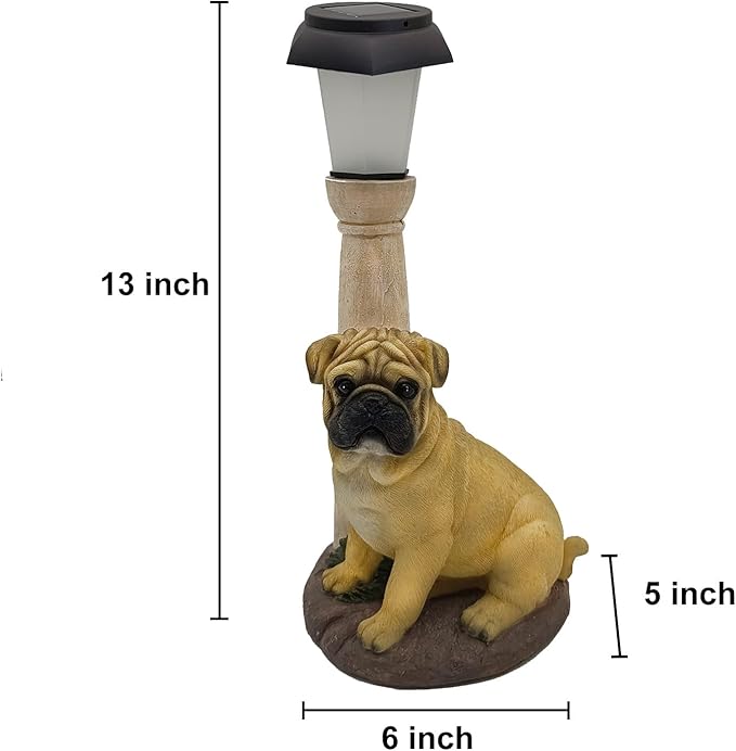 BAYN Solar Dog Garden Statues - Image 3