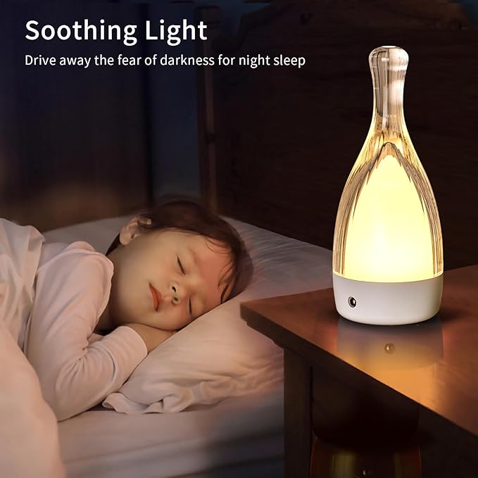 Table Lamp for bedroom with Touch Control, LED Nightstand Lamp Fourth - Image 4