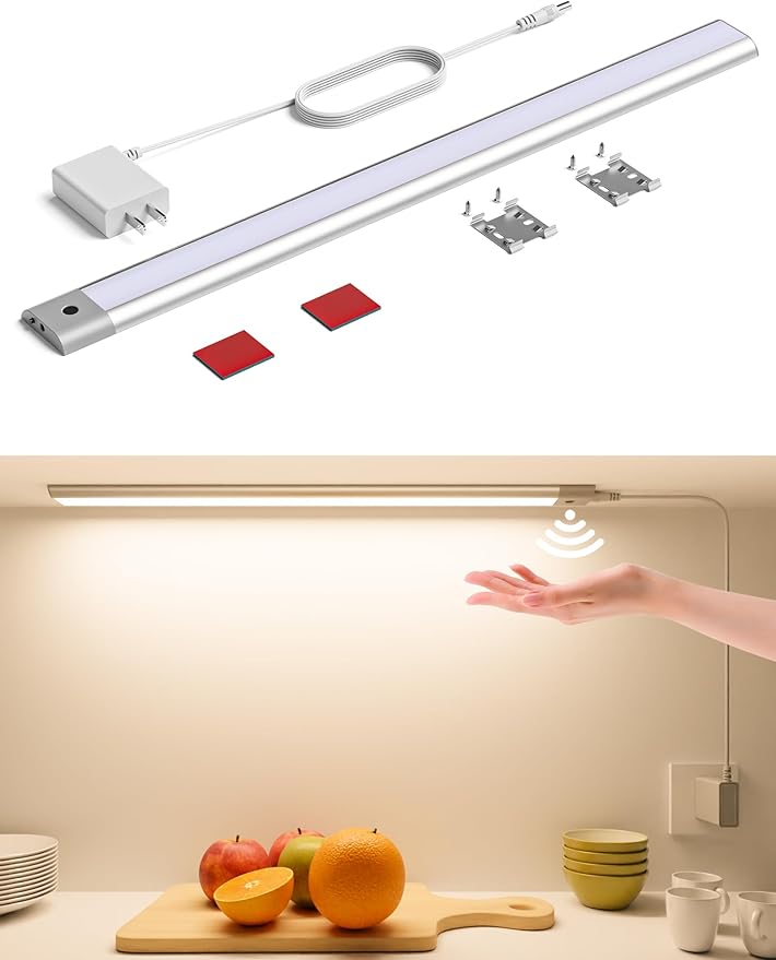 Joyzy Hand Wave Gesture Over The Sink Lighting Under Cabinet Lights, 19 Inch by Joyzy