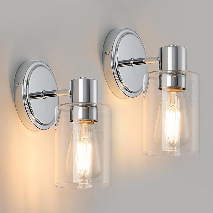 2 Light Bathroom Wall Sconce Light Fixtures by ALAISLYC