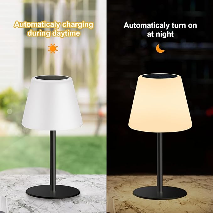Solar Table Lamp Rechargeable Outdoor Solar Lamps - Image 2