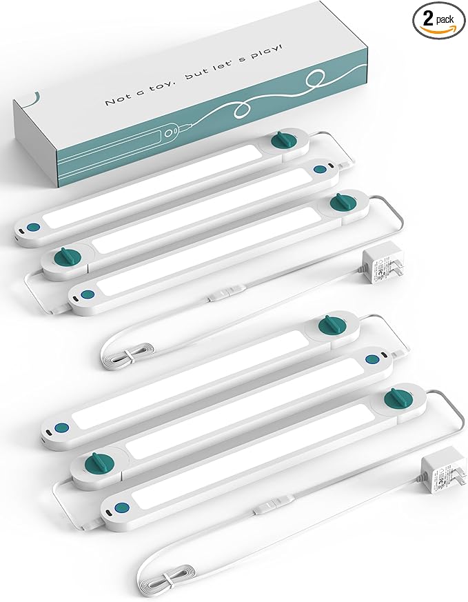 ASOKO Under Counter Lights for Kitchen, Motion Sensor Lights Plug in, Hand Wave by ASOKO