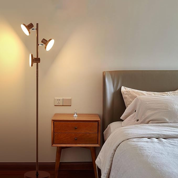 36W LED Tree Floor Lamp, Modern Dimmable Standing Lamp - Image 8