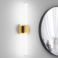 Ralbay 24inch Gold Bathroom Vanity Light Bar 22W Modern LED Vanity Lights Gold by RalbayLighting