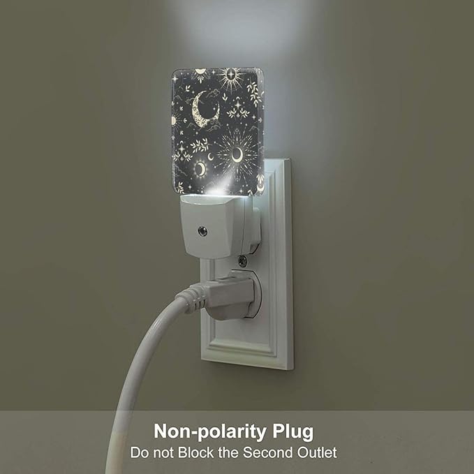 Moon and Sun Night Light, Plug-in Night Lights - Image 5