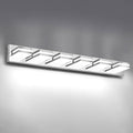 IZORRO LED Modern Bathroom Lights Fixtures, Chrome Acrylic Wall Lighting by IZORRO