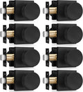 Haidms Matte Black Door Knobs Passage, Heavy Duty Square Matte Black Hall and by Haidms