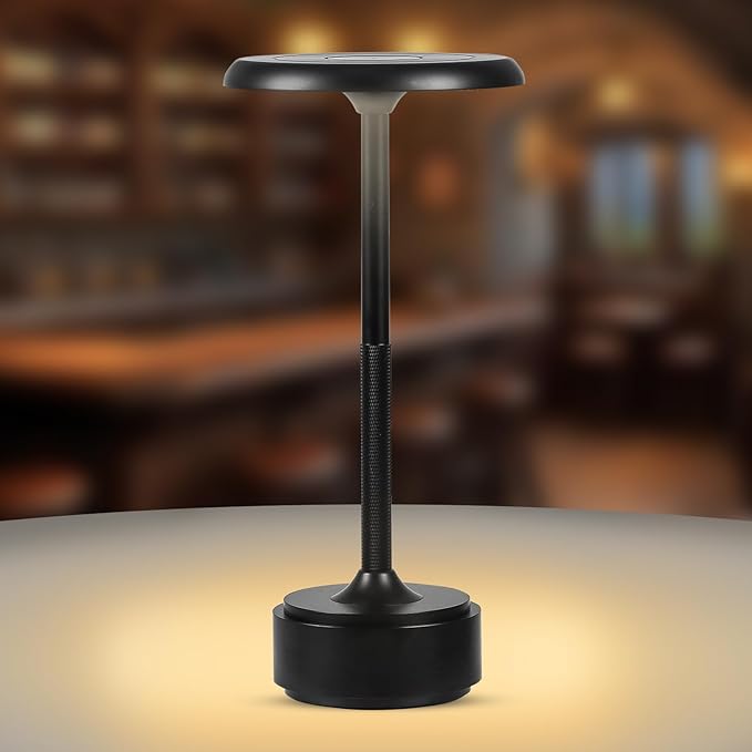 5200mAh Rechargeable Cordless LED Table Lamps Touch Sensor Light, 3-Levels by HAPYGIFashionLights
