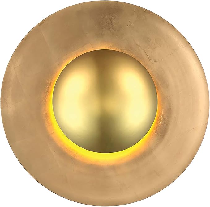 Modern Forms Blaze 24in LED Wall Sconce 3000K in Gold Leaf by Modern+Forms