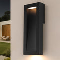 Modern Outdoor Wall Light with LED, Exterior Lighting Fixtures 2700K Integrated by YISURO
