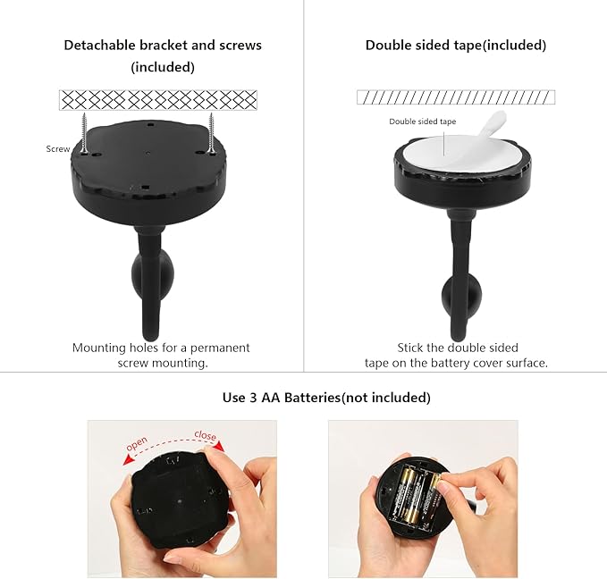 Cordless Spotlight Battery Operated, LED Picture Light, Dimmable Accent Light - Image 7
