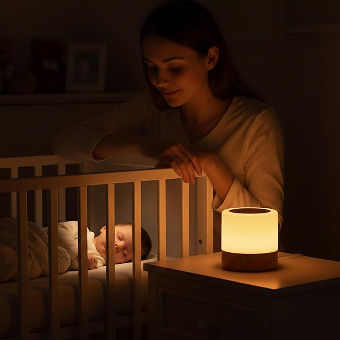 Baby Night Light Nursery Lamp: Touch Dimmable Light - Image 7