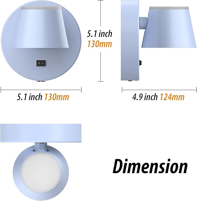 URSOLA Battery Operated Wall Sconce - Image 2