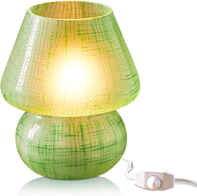 Next Glow Mushroom Lamp – Table Lamp, Modern Dimmable LED Night Light by NextGlow