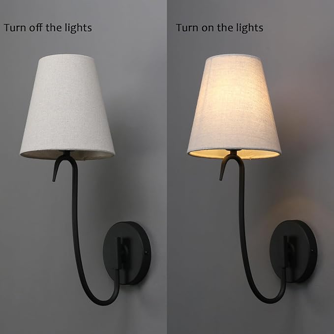 PERMO Matte Black Wall Sconce - Image 4