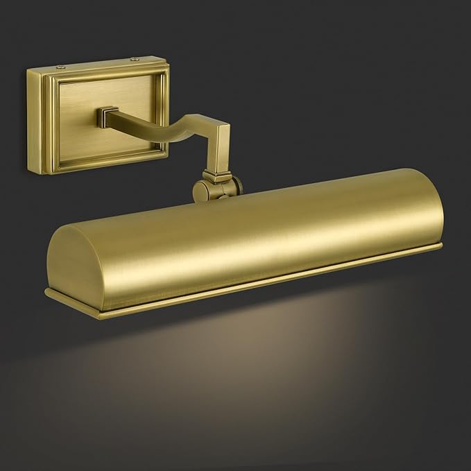 Picture Light 12" Brass Picture Lights by Joyunleo
