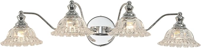 Chrome 4 Light Vanity Light Bathroom Light by XIEDUN