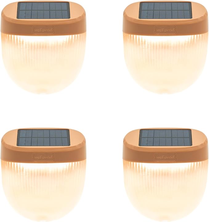 Vego garden Rippled Solar Garden Lights by VegoGarden