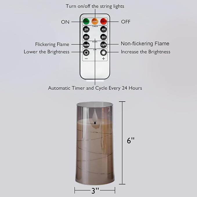 Homemory Flameless Candles - Image 5