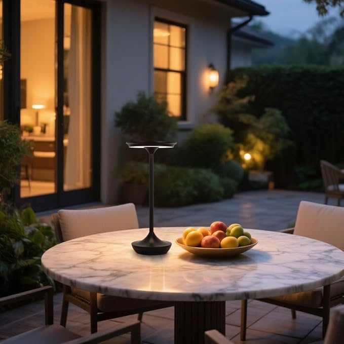 EJQ Cordless Table Lamp Rechargeable, 6000mAh Battery Operated LED Table Lights - Image 3