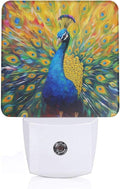 Led Night Light, Abstract Peacock Decorative Plug in Nightlights, by Unknown