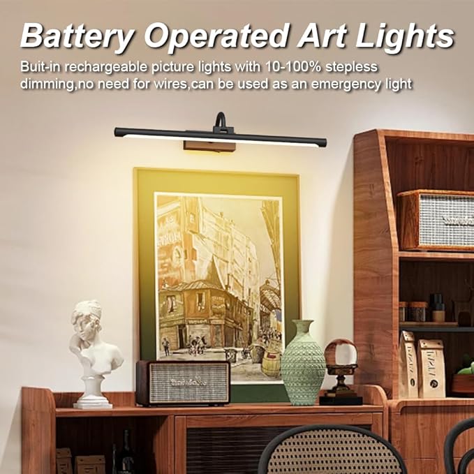 Aipsun 23.6" Black Picture Lights - Image 7