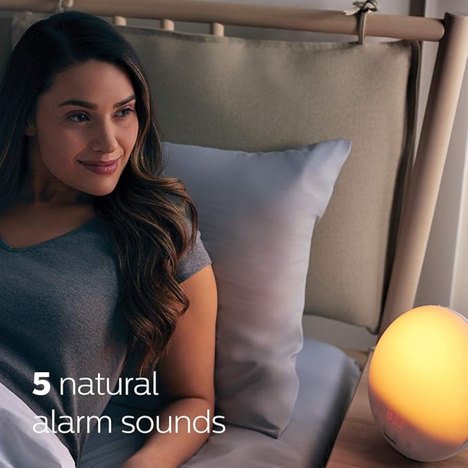 Philips SmartSleep Wake-up Light, Colored Sunrise and Sunset Simulation - Image 3