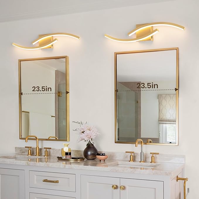 23.62 inch Vanity Light for Bathroom Lighting Fixtures Over Mirror Dimmable - Image 7
