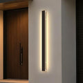 Modern Outdoor Wall Lights, 47.3Inch Black LED 3000K IP65 Waterproof Outdoor by TraLiGu