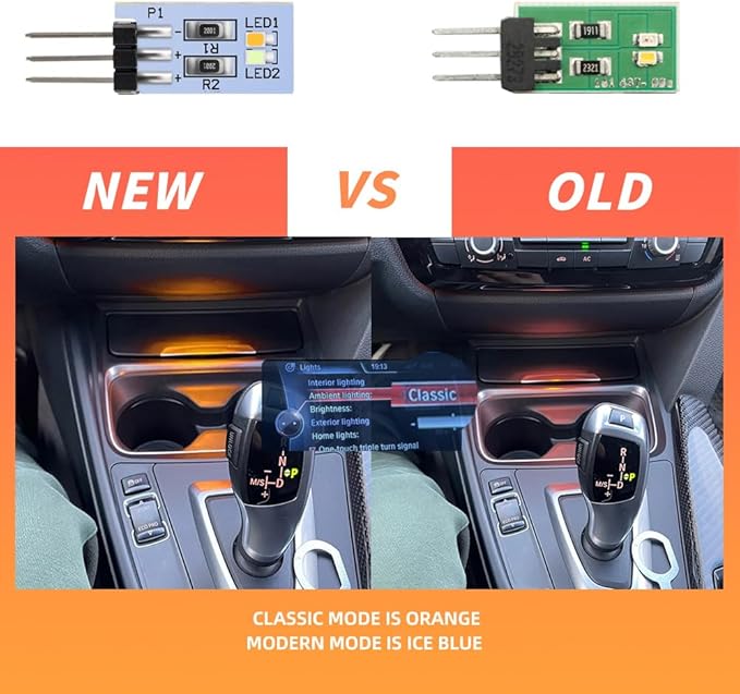 NJSBYL LED Interior Dashboard Storage Ambient Circuit Board - Image 5