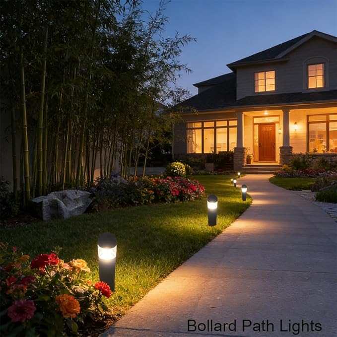Arrownine Low Voltage Landscape Lighting Outdoor Bollard Pathway Lights - Image 4